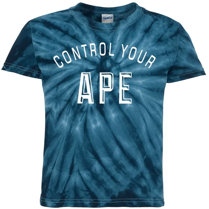 Control Your Ape Kids Tie-Dye T-Shirt