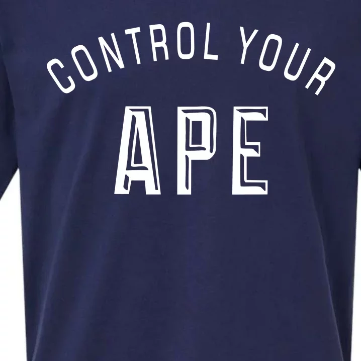 Control Your Ape Sueded Cloud Jersey T-Shirt