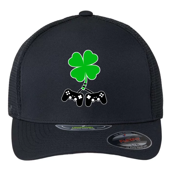 Controller Irish Cover St Patricks Day Flexfit Unipanel Trucker Cap