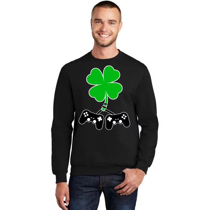 Controller Irish Cover St Patricks Day Tall Sweatshirt