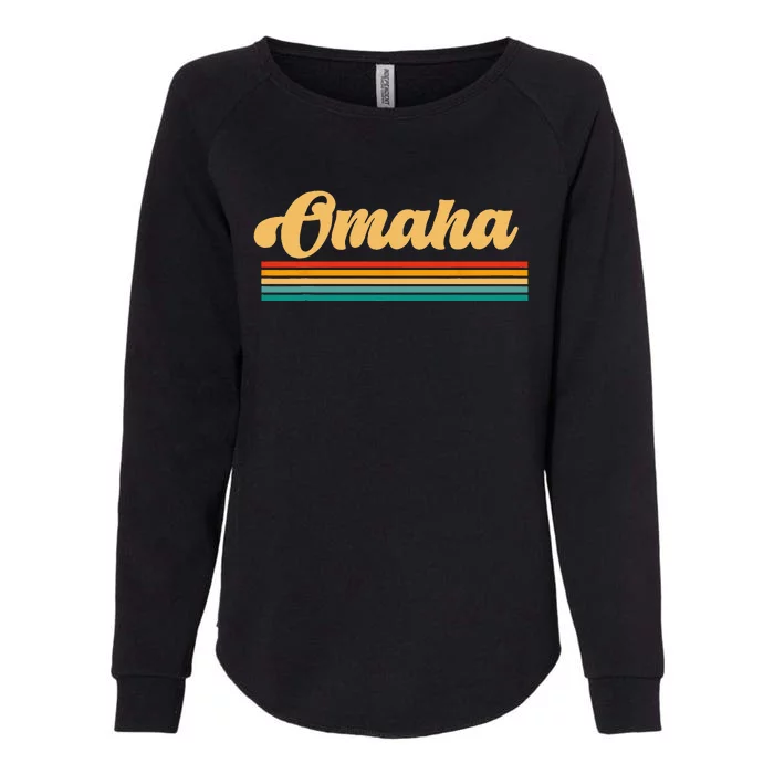 City Of Omaha Nebraska Womens California Wash Sweatshirt