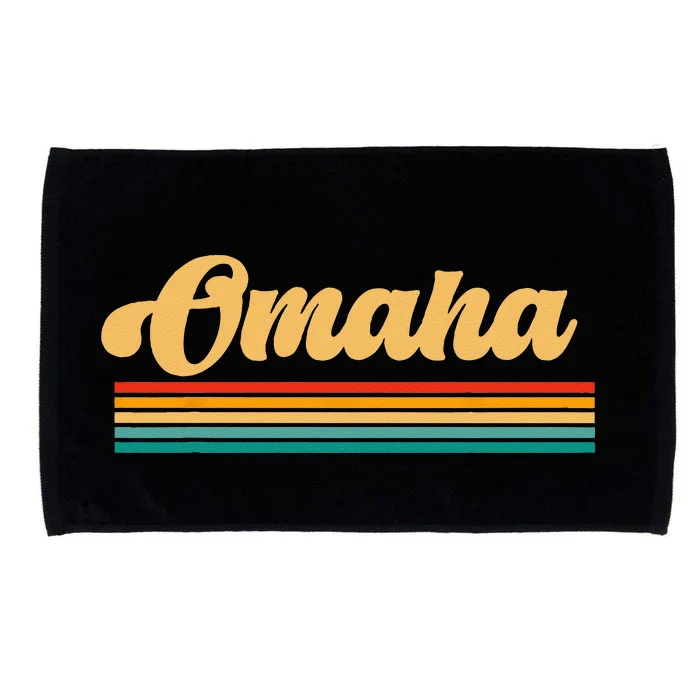 City Of Omaha Nebraska Microfiber Hand Towel