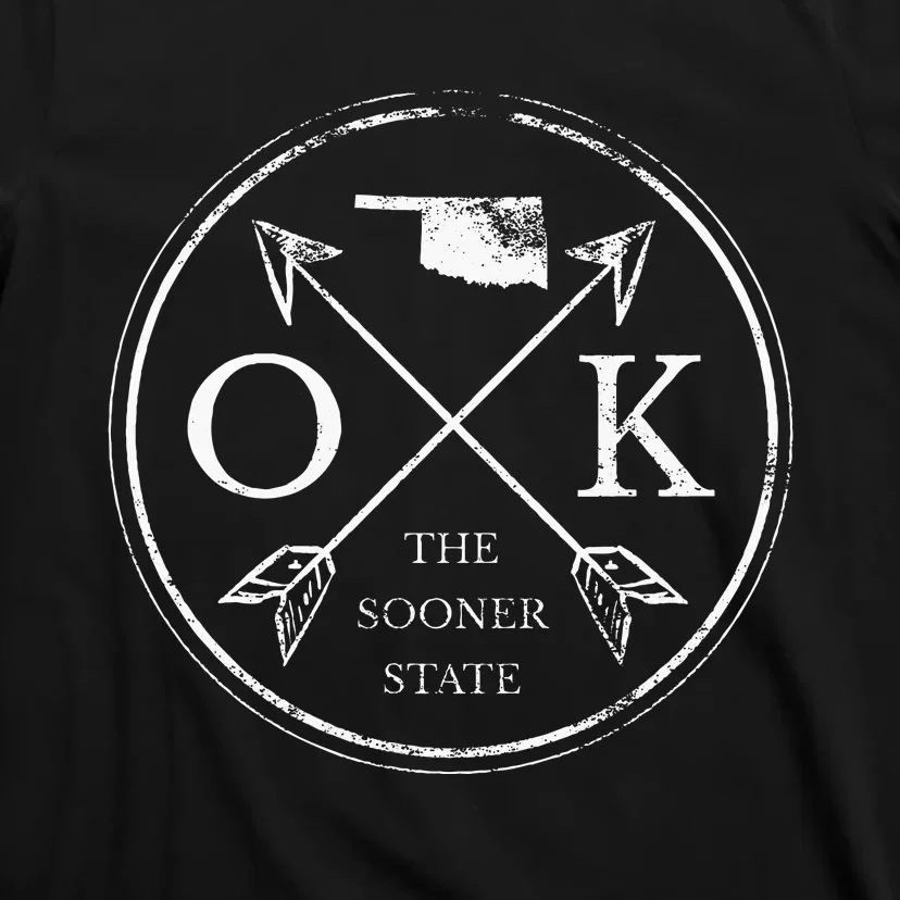 Cute Oklahoma Ok The Sooner State T-Shirt