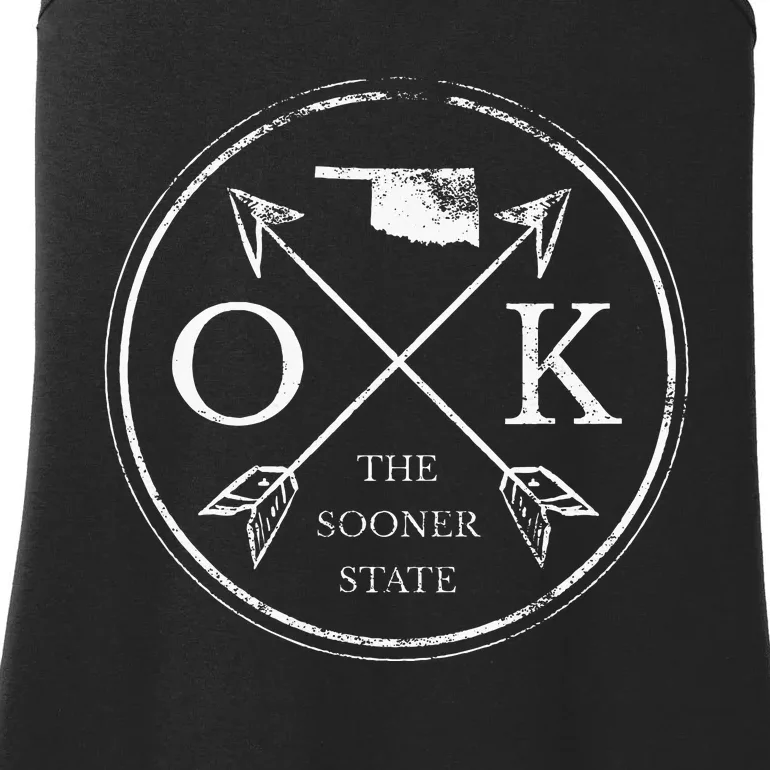 Cute Oklahoma Ok The Sooner State Ladies Essential Tank