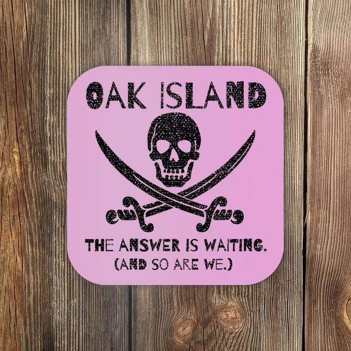 Curse Of Oak Island Watcher Treasure Skull Answer Is Waiting Coaster