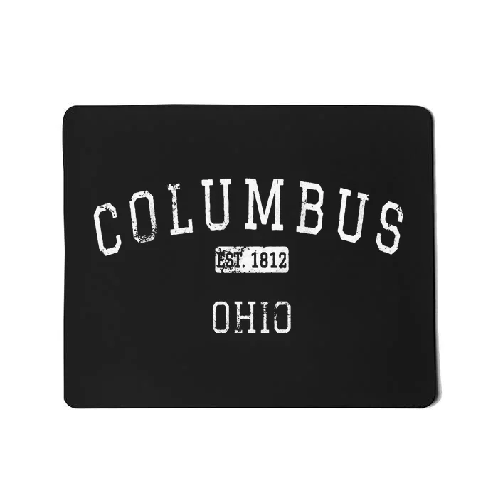 Columbus Ohio OH Vintage Mousepad