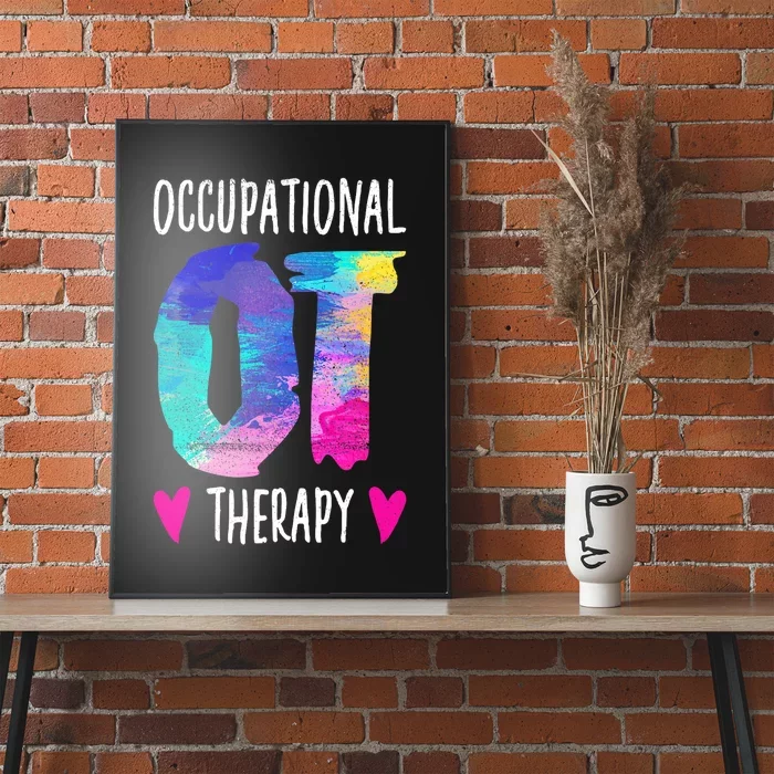 Colorful OTA Occupational Therapy Occupational Therapist Poster