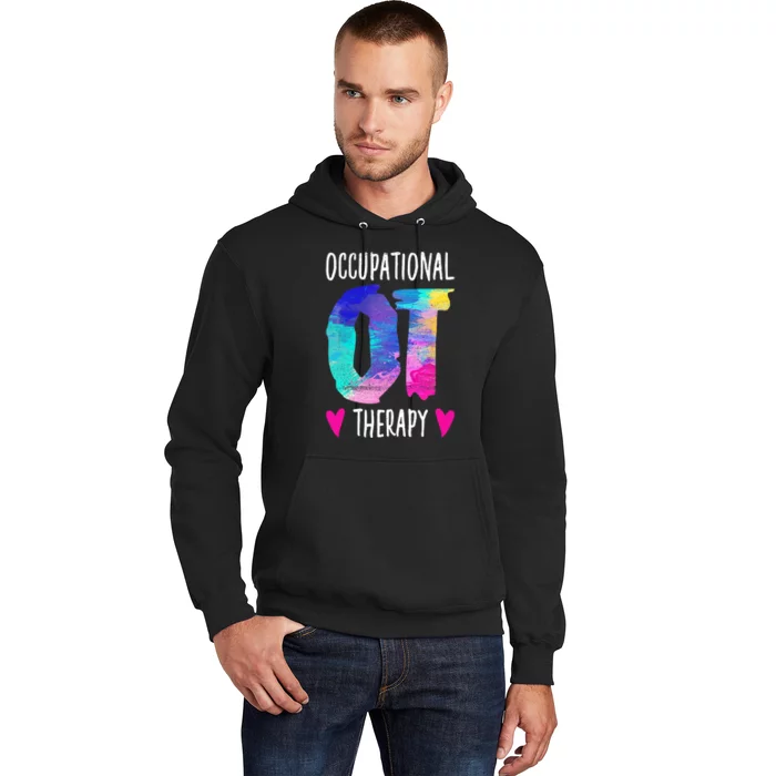 Colorful OTA Occupational Therapy Occupational Therapist Hoodie