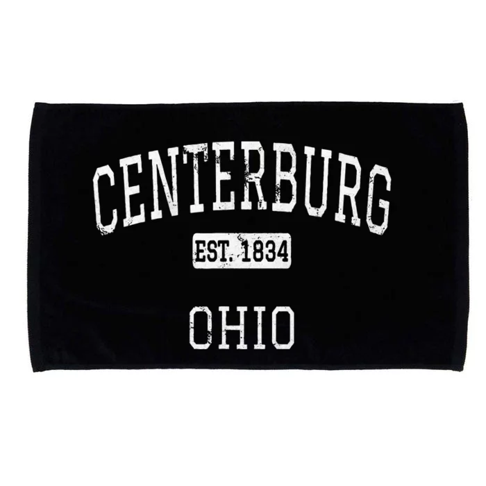 Centerburg Ohio Oh Vintage Microfiber Hand Towel