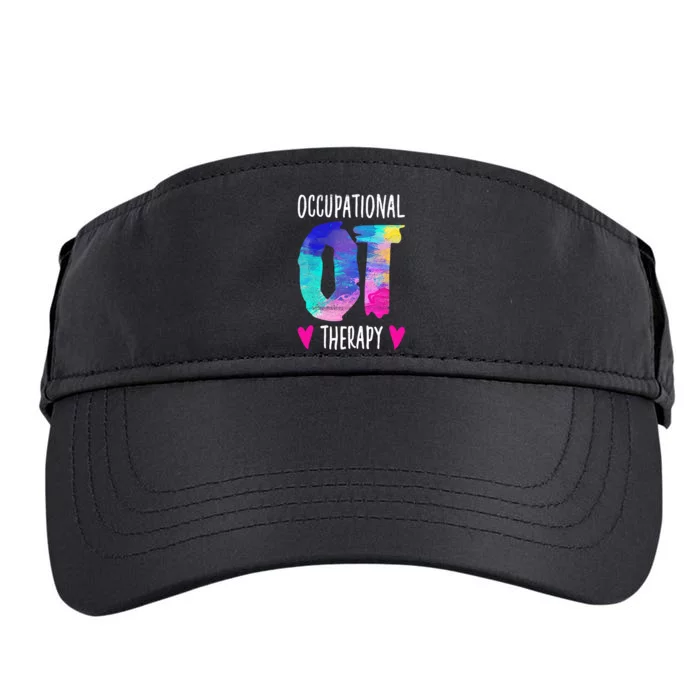 Colorful OTA Occupational Therapy Occupational Therapist Adult Drive Performance Visor