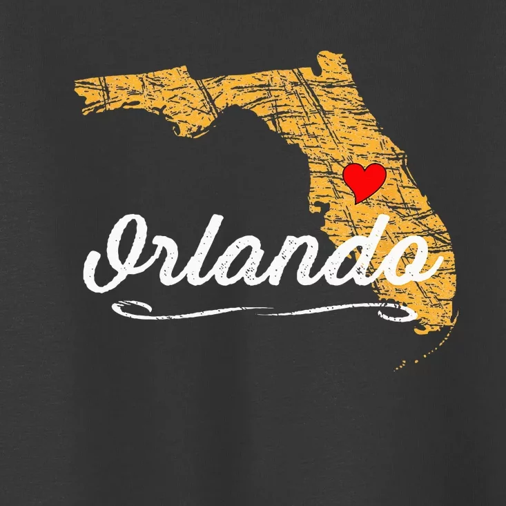 City Of ORLANDO FLORIDA Vacation Souvenir Merch Toddler T-Shirt