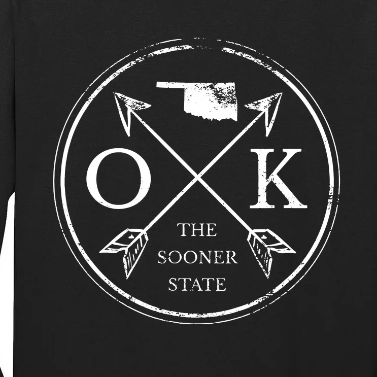 Cute Oklahoma Ok The Sooner State Tall Long Sleeve T-Shirt