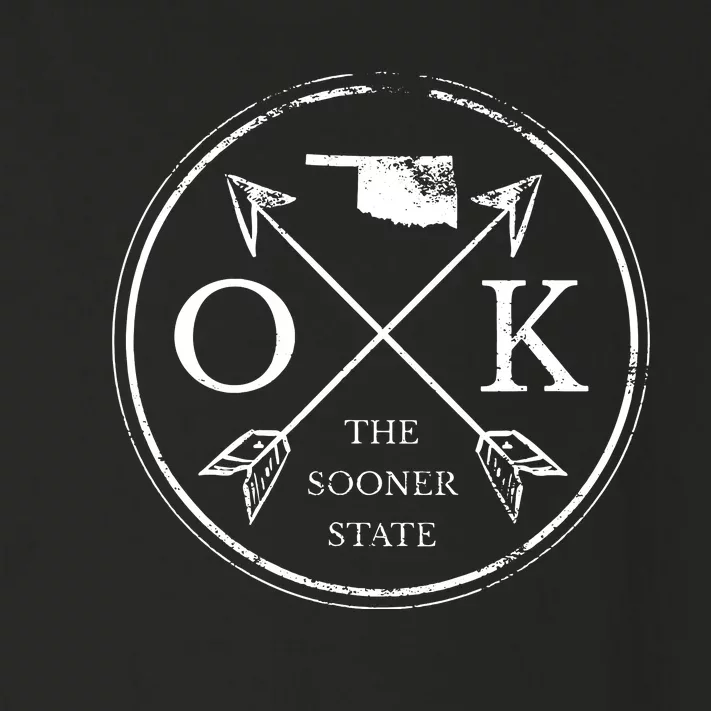 Cute Oklahoma Ok The Sooner State Toddler Long Sleeve Shirt