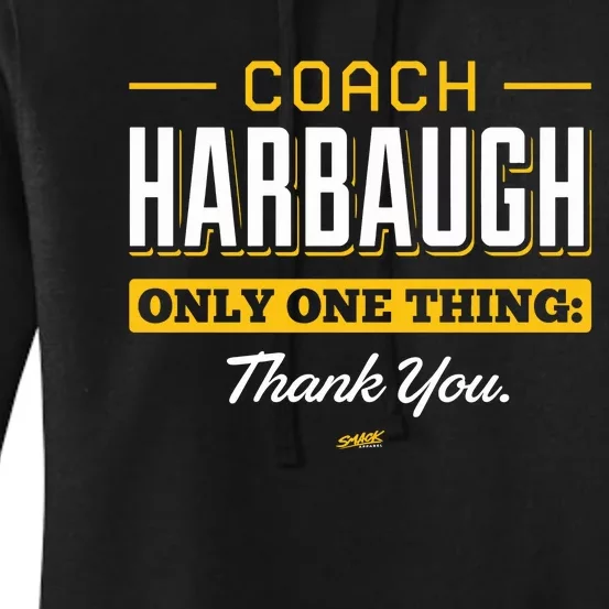 Coach Only One Thing Thank You Women's Pullover Hoodie