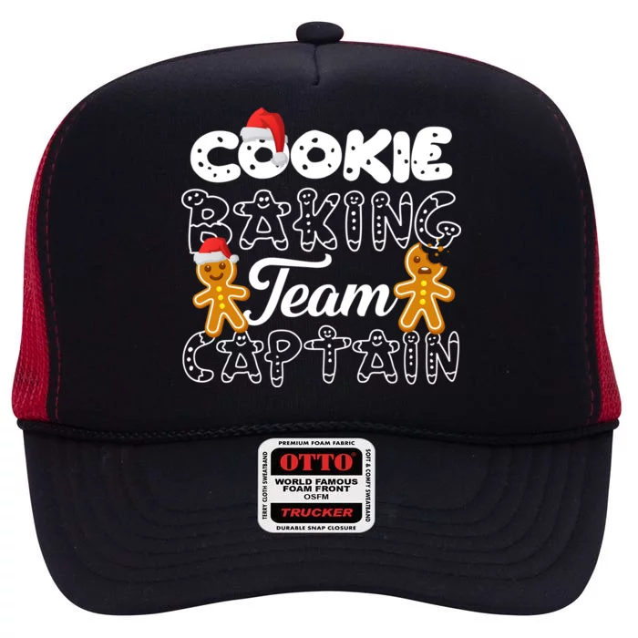 Cookie Baking Team Captain High Crown Mesh Trucker Hat