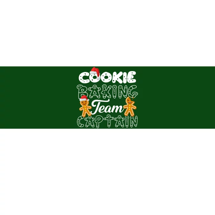 Cookie Baking Team Captain Bumper Sticker