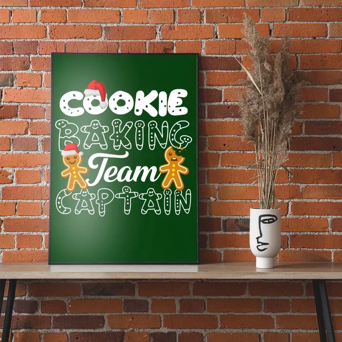 Cookie Baking Team Captain Poster