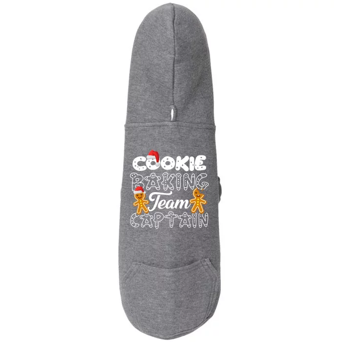 Cookie Baking Team Captain Doggie 3-End Fleece Hoodie