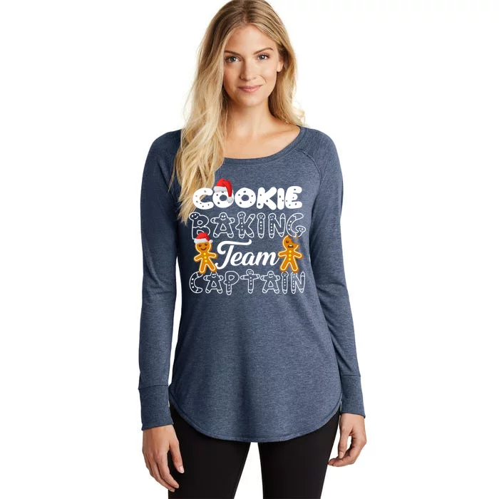 Cookie Baking Team Captain Women's Perfect Tri Tunic Long Sleeve Shirt