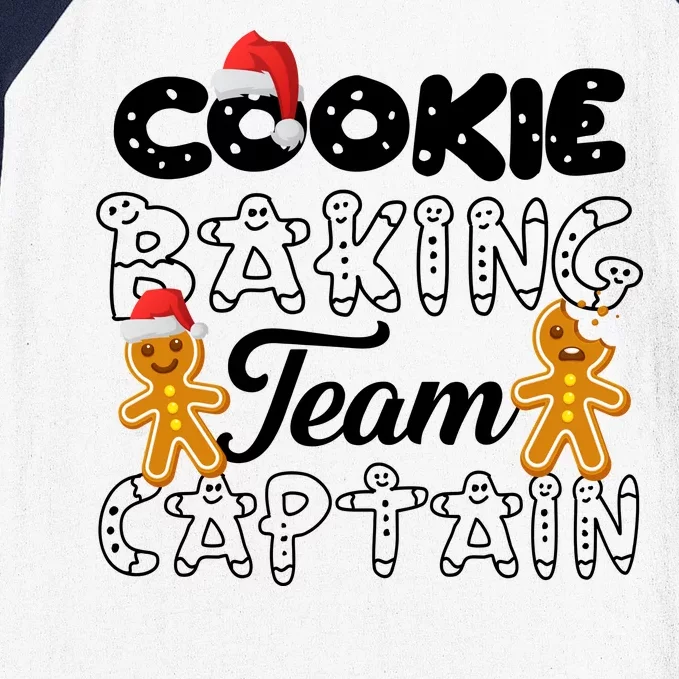 Cookie Baking Team Captain Baseball Sleeve Shirt