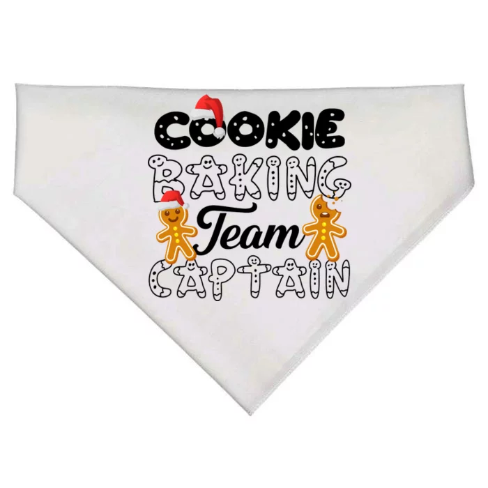 Cookie Baking Team Captain USA-Made Doggie Bandana