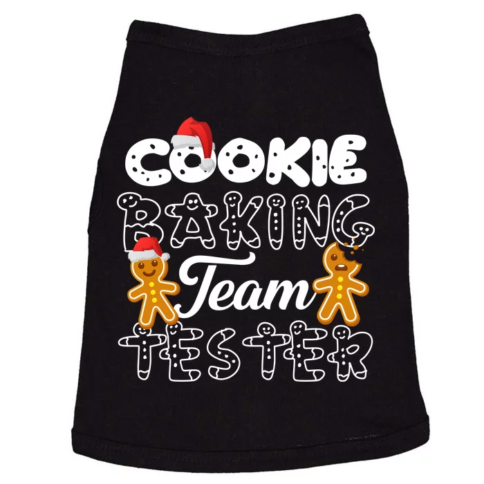 Cookie Baking Team Tester Gingerbread Christmas Doggie Tank