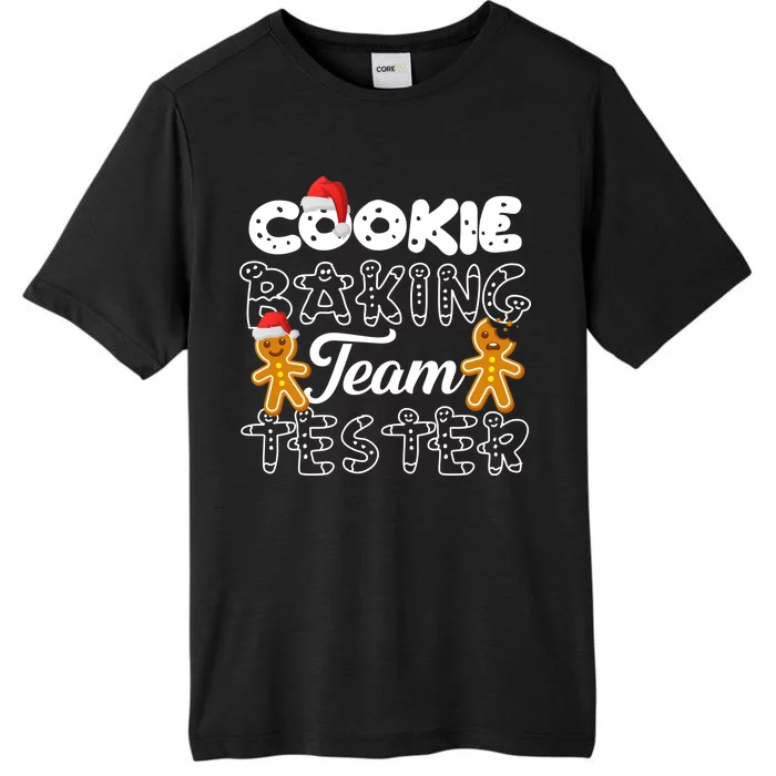 Cookie Baking Team Tester Gingerbread Christmas ChromaSoft Performance T-Shirt