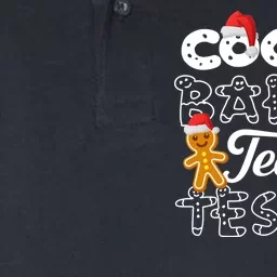 Cookie Baking Team Tester Gingerbread Christmas Softstyle Adult Sport Polo