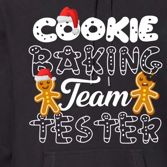 Cookie Baking Team Tester Gingerbread Christmas Premium Hoodie