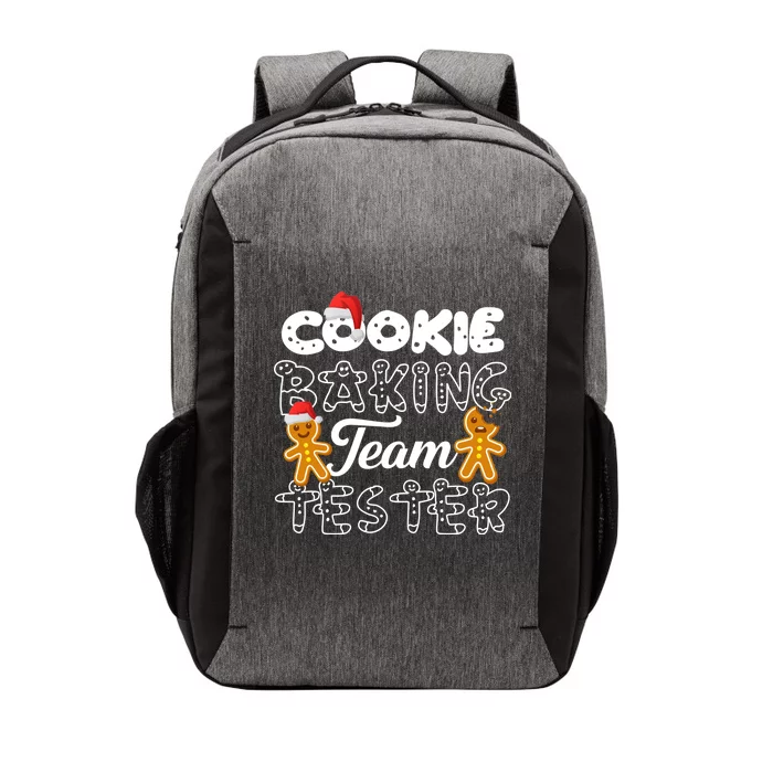 Cookie Baking Team Tester Gingerbread Christmas Vector Backpack