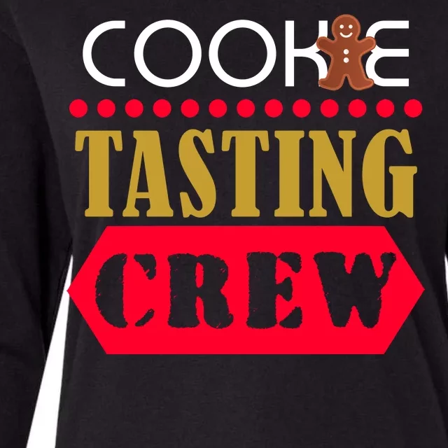 Cookie Tasting Crew Womens Cotton Relaxed Long Sleeve T-Shirt