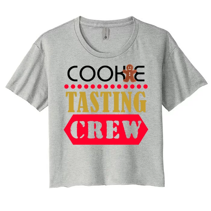 Cookie Tasting Crew Women's Crop Top Tee