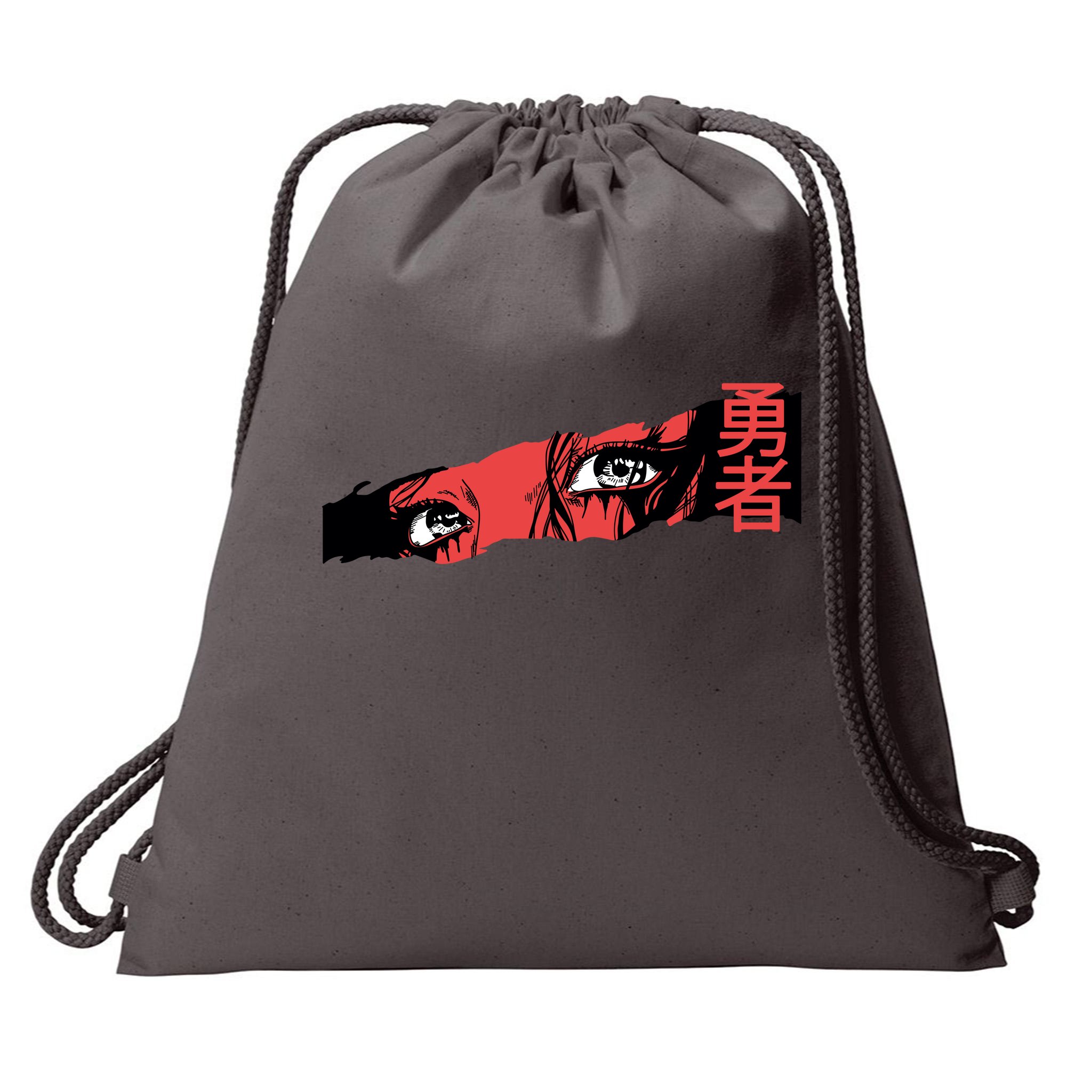 Cool Anime Style Eyes Drawstring Bag