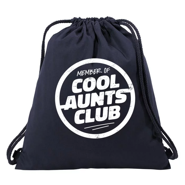 Cool Aunts Club Drawstring Bag