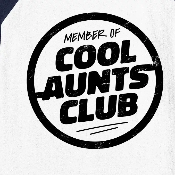 Cool Aunts Club Baseball Sleeve Shirt