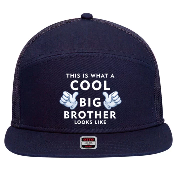 Cool Big Brother 7 Panel Mesh Trucker Snapback Hat