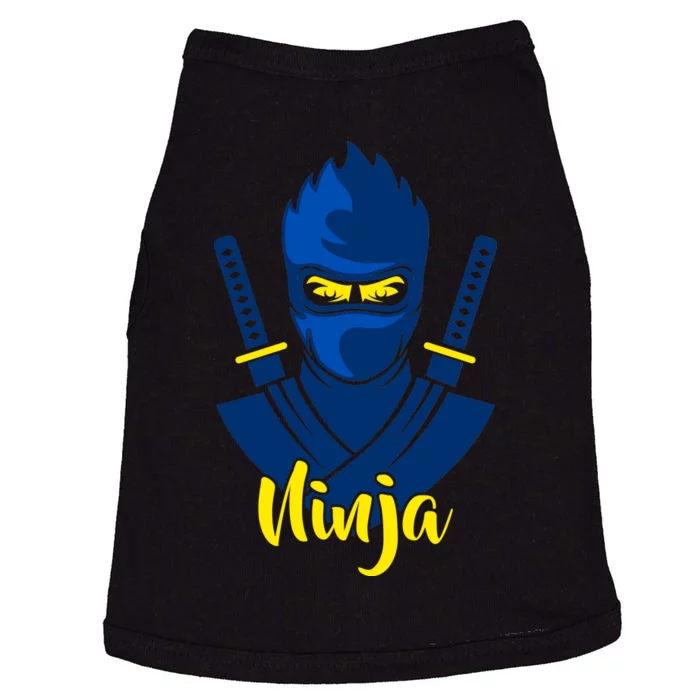 Cool Blue Ninja Doggie Tank