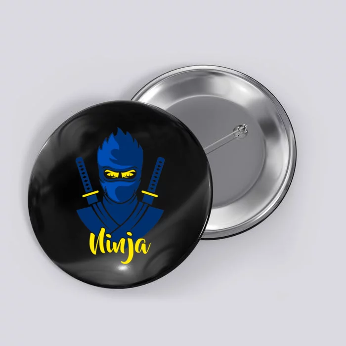 Cool Blue Ninja Button