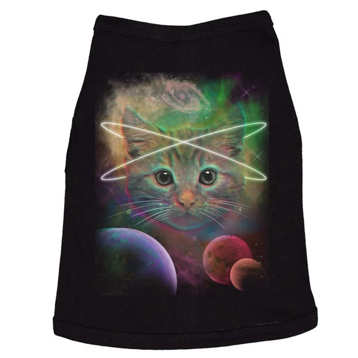 Cool Cat Nebula Space Universe Doggie Tank