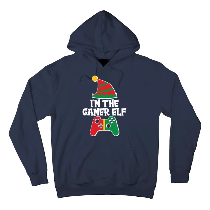 Cool Christmas I'm The Gamer Elf Hoodie