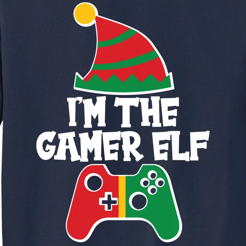 Cool Christmas I'm The Gamer Elf Sweatshirt