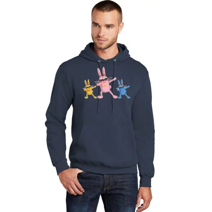 Cool Dabbing Easter Bunnies Tall Hoodie