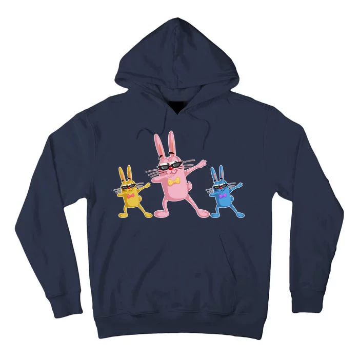 Cool Dabbing Easter Bunnies Tall Hoodie