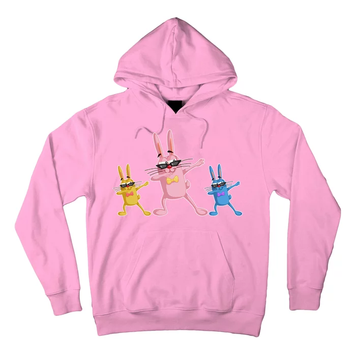 Cool Dabbing Easter Bunnies Hoodie