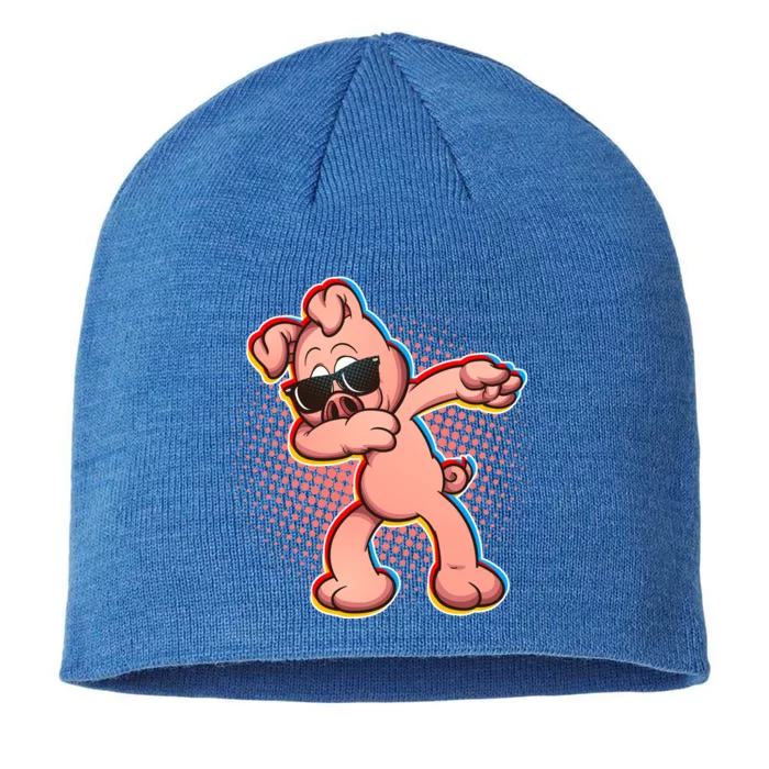 Cool Dabbing Pig 8 1/2in Sustainable Knit Beanie