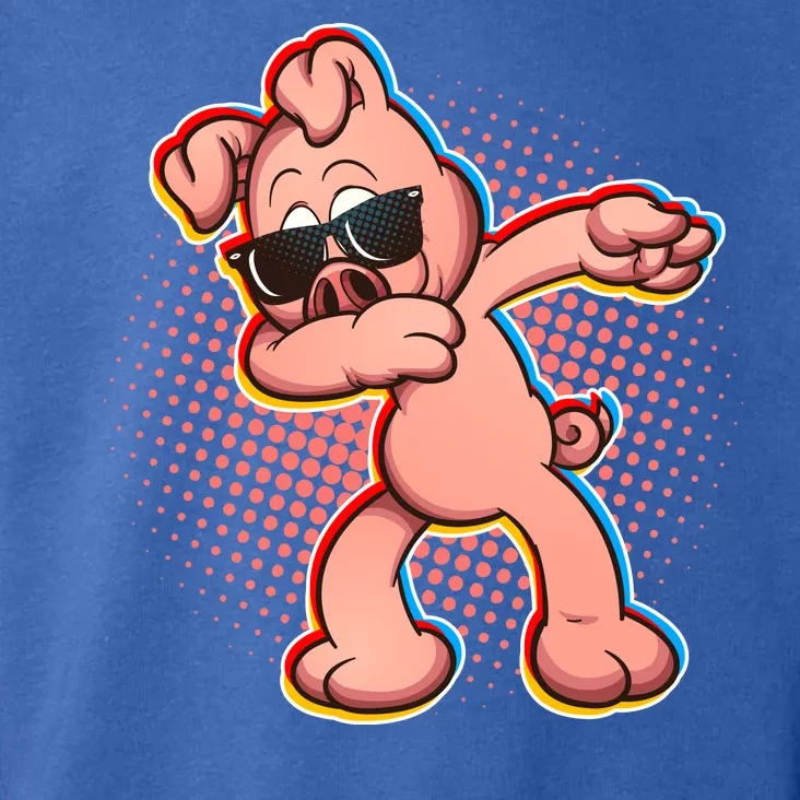 Cool Dabbing Pig Toddler Hoodie