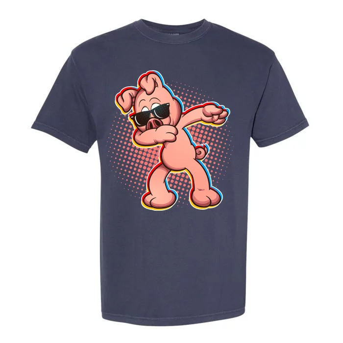 Cool Dabbing Pig Garment-Dyed Heavyweight T-Shirt