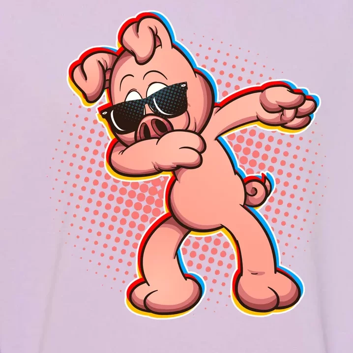 Cool Dabbing Pig Garment-Dyed Sweatshirt