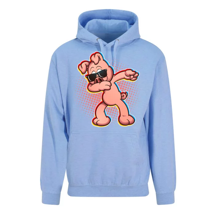 Cool Dabbing Pig Unisex Surf Hoodie