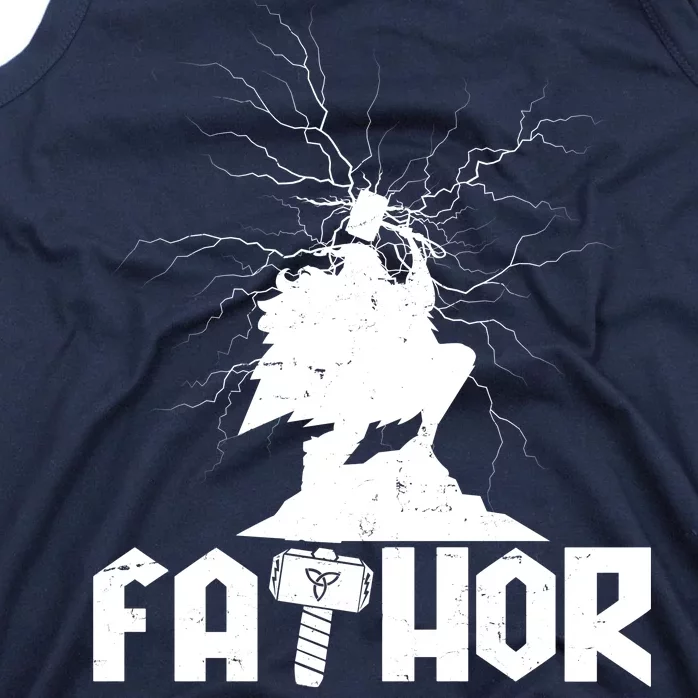 Cool Father's Day Mighty FATHOR Tank Top